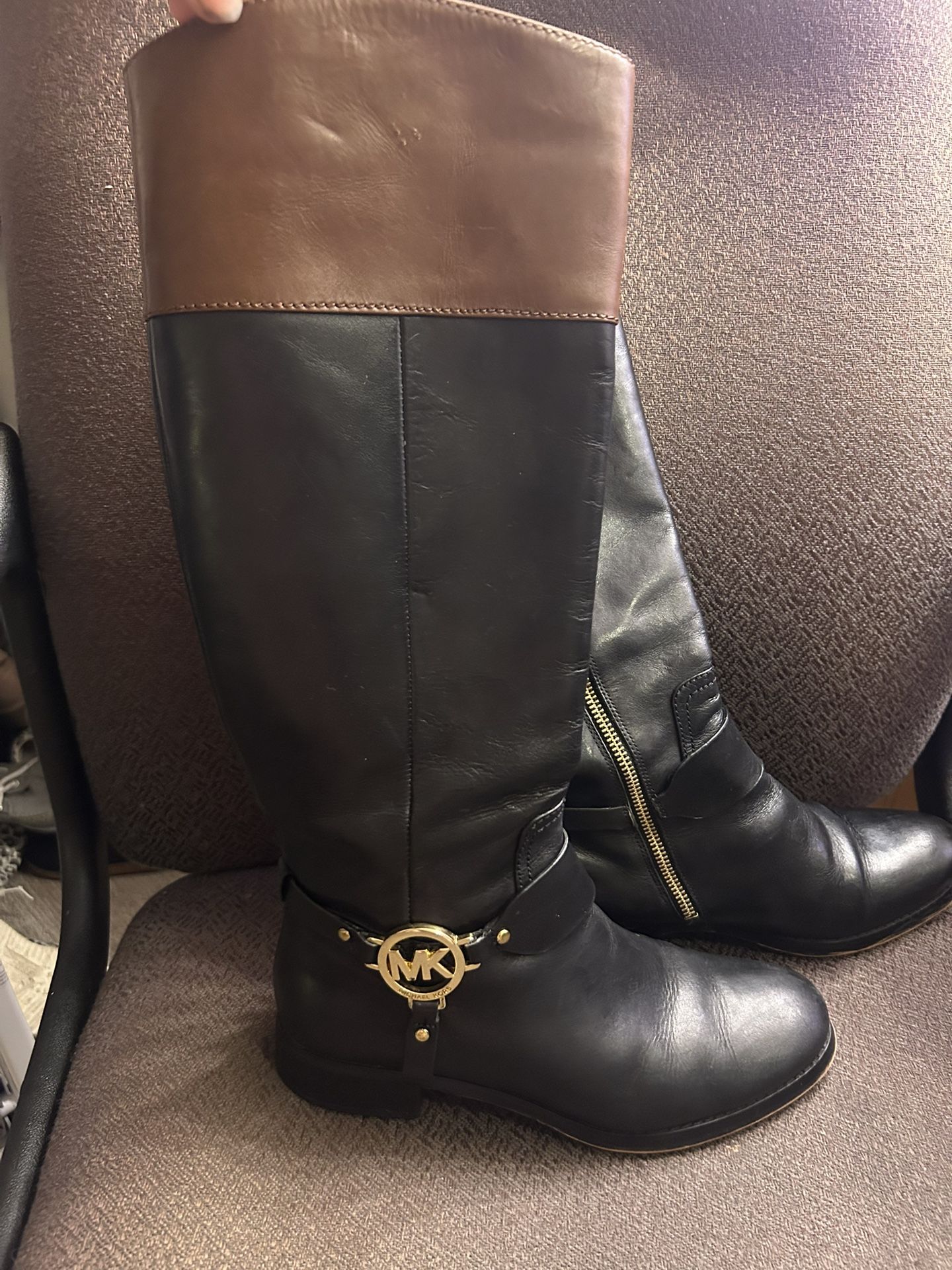 SUPER CUTE Michael Kors Fulton Riding Boots - EUC