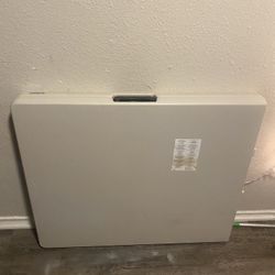 White Foldout Table So Easy To Do Great Condition 