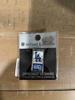 Dodgers World Series 2018 Ticket Pin Vintage New