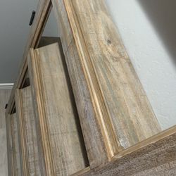 Rustic door shelf