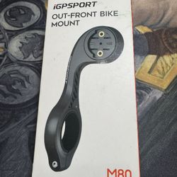 iGPSPORT Bike Computer Mount, Common Extended Out Front Bike Mount Compatible with Garmin Wahoo Cycplus CooSpo XOSS Cycling Computer