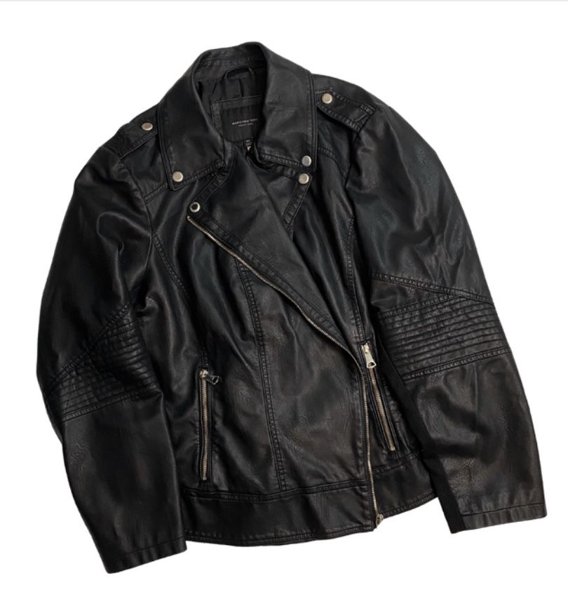 Faux Leather Biker Jacket 