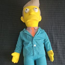 UNIVERSAL STUDIOS THE SIMPSONS PRINCIPAL SKINNER 32" XL PLUSH STUFFED TOY