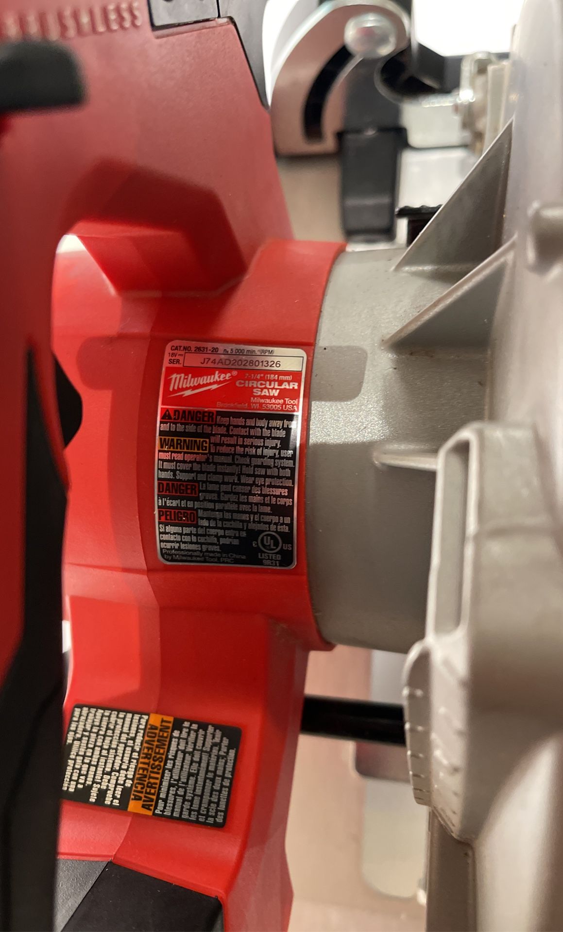 Milwaukee Sawzall (battery, Bag,charger) for Sale in Federal Way, WA