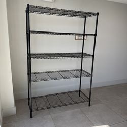 5 Tier Wire Shelving unit Rack -  72.63 Inches (H) x 47.63 Inches (W) x 18 Inches (D)