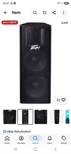Peavey 215 new dj speaker speaker