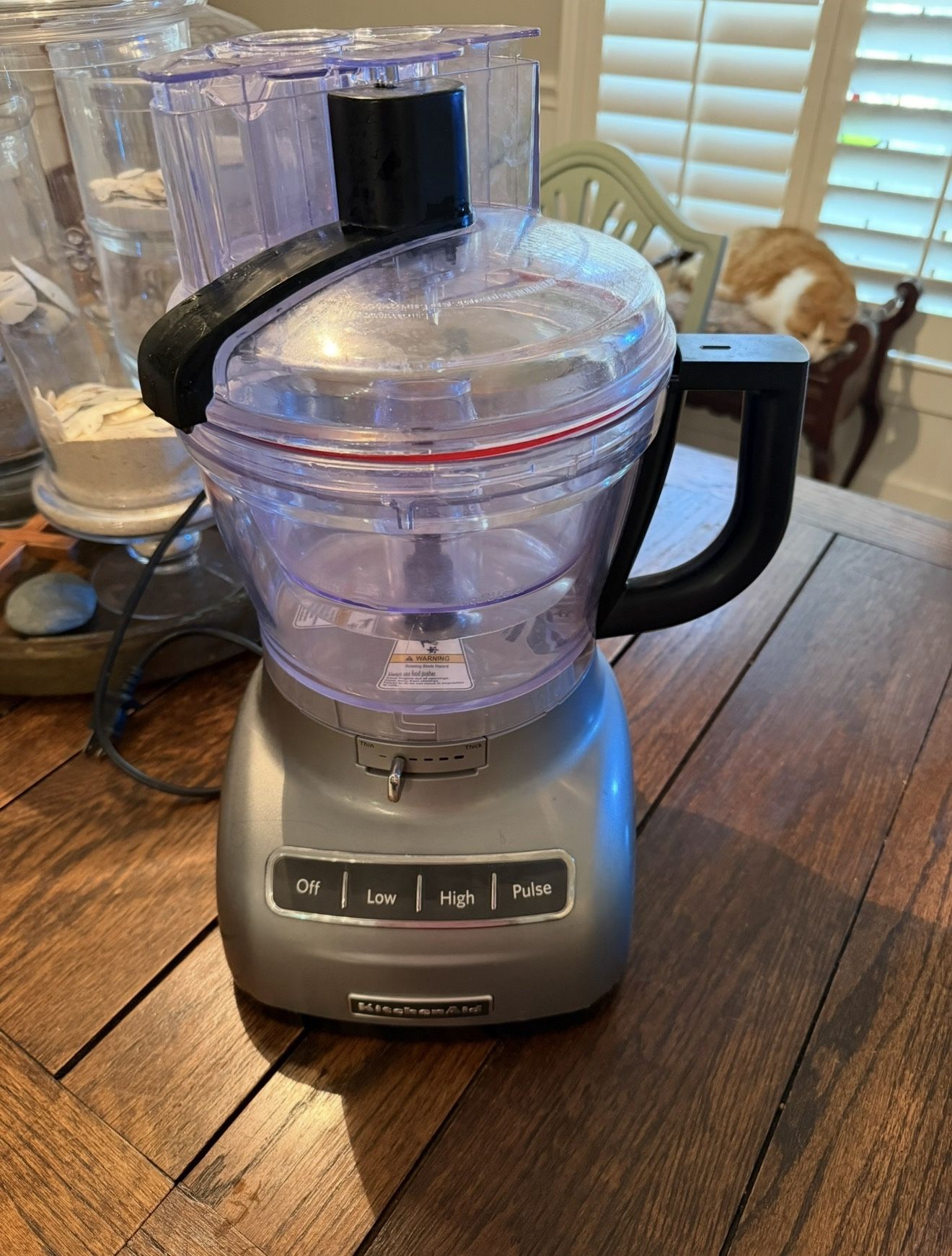 Kitchenaid 13 Cup Food Processor Like New