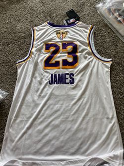 NBA finals LeBron James jersey connects to Nike app