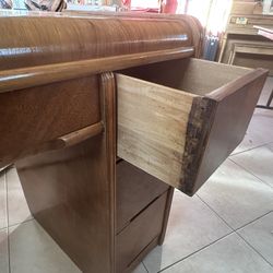 Antique Round Top Desk