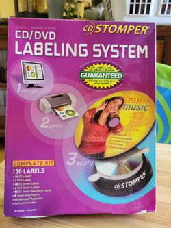 CD/DVD Labeling System