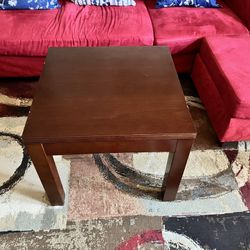 Square Coffee Table (solid Wood) 