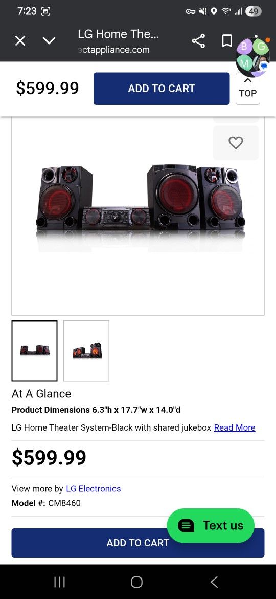 Lg 2750w Xboom Party Stereo