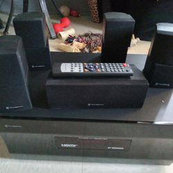 KraigerHIFI, Home Theater/ Surround Sound Complete  10  Speaker System With Remote 