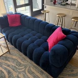 Blue Couch Set