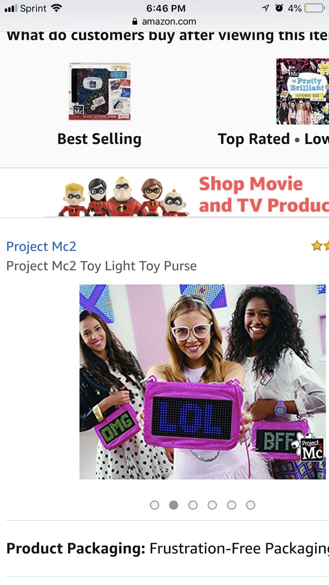 Project Mc2 Kids purse