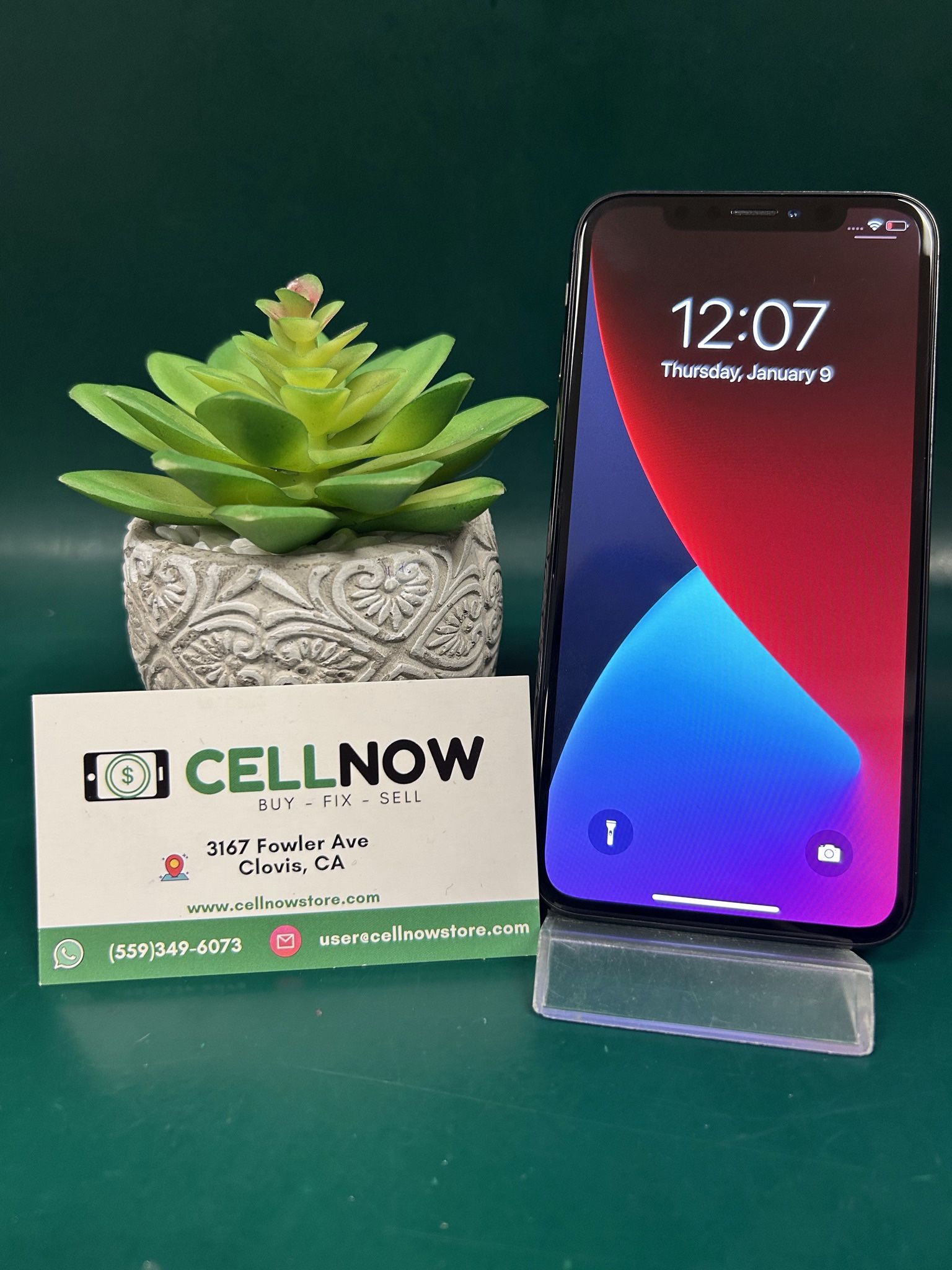 iPhone X Unlocked 64GB - Black