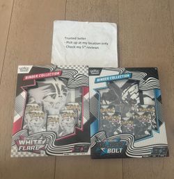 Pokemon Pokémon black bolt white flare SV10.5 binder collection unova set of two