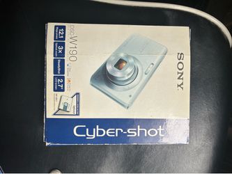 Sony cyber shot DSC-W190