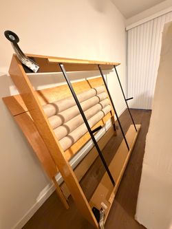 Vintage bed including mattress