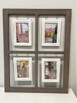 Window Pane Picture Frame - $20