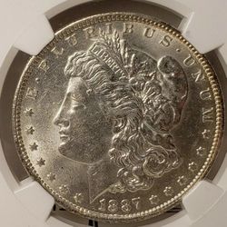 1887-O MORGAN DOLLAR