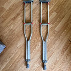 Used crutches