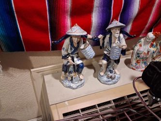Vintage Japanese porcelain dolls