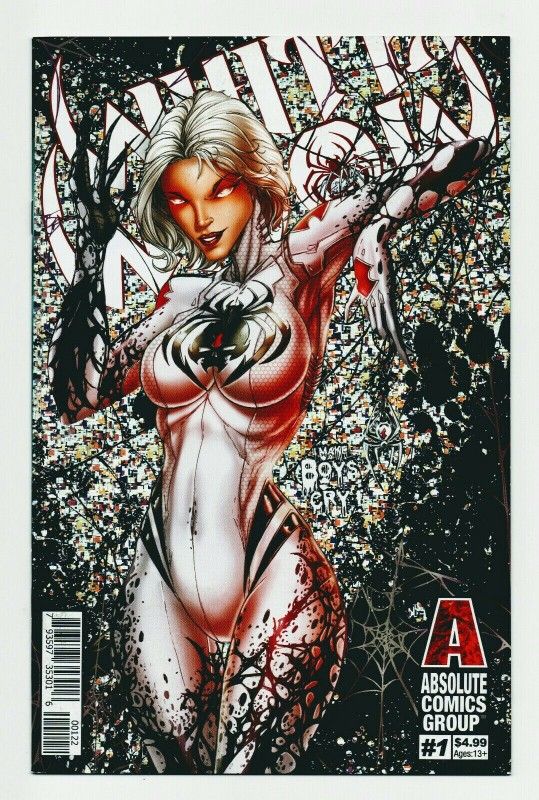 WHITE WIDOW #01 (2018) JAMIE TYNDALL | 2ND PRINT | HOLO-FOIL