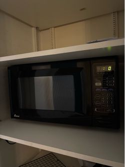 Black microwave