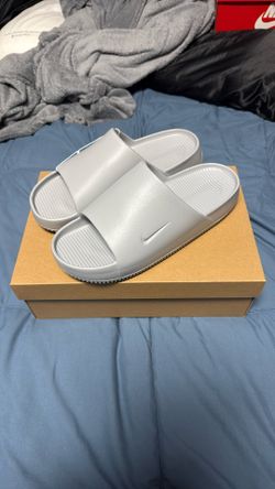 Brand New Nike Calm Slide (Grey)