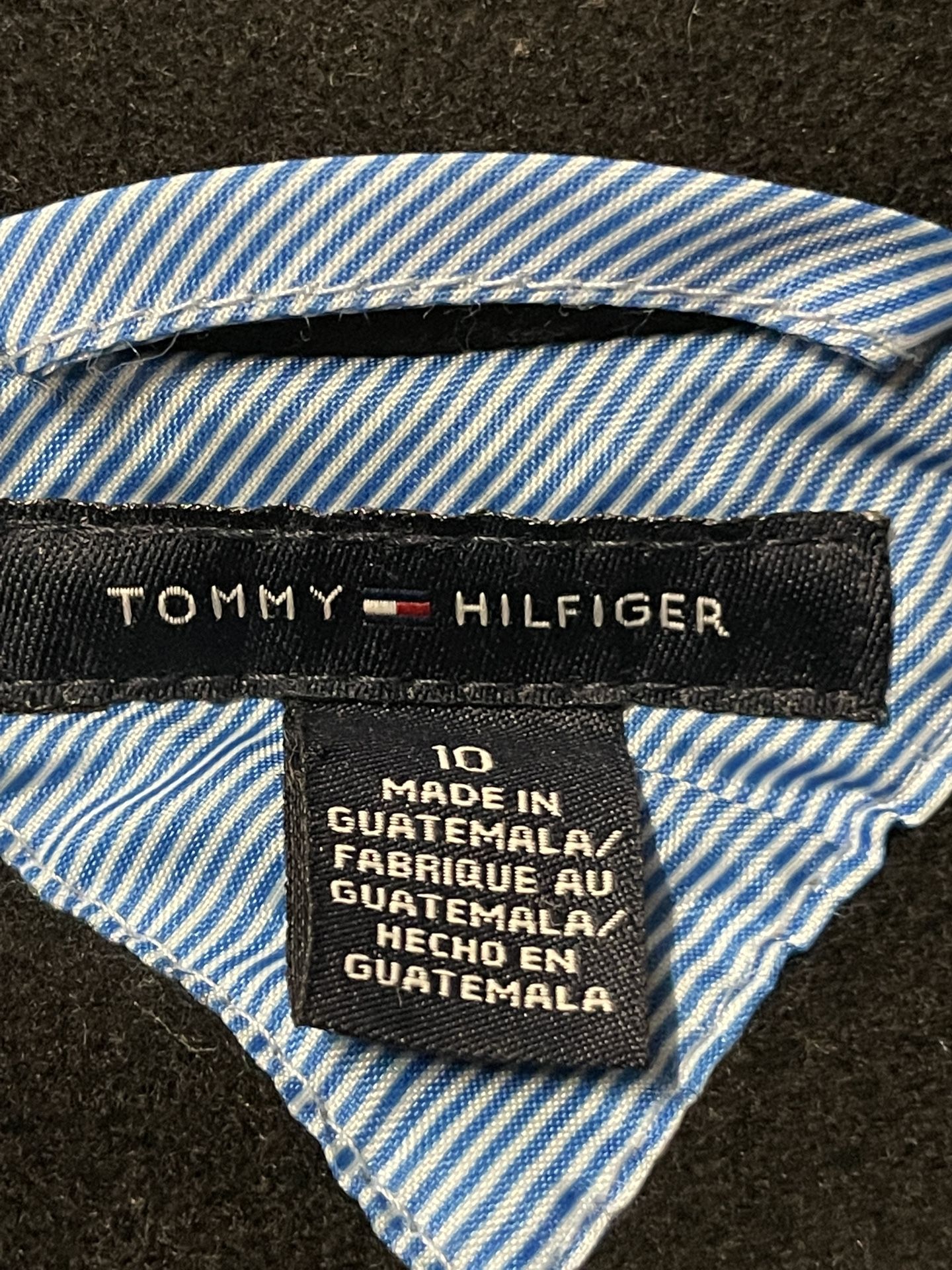 Pre Owned Women´s  Black Wool Blend Pea Coat Size 10 Jacket Coats & Jackets