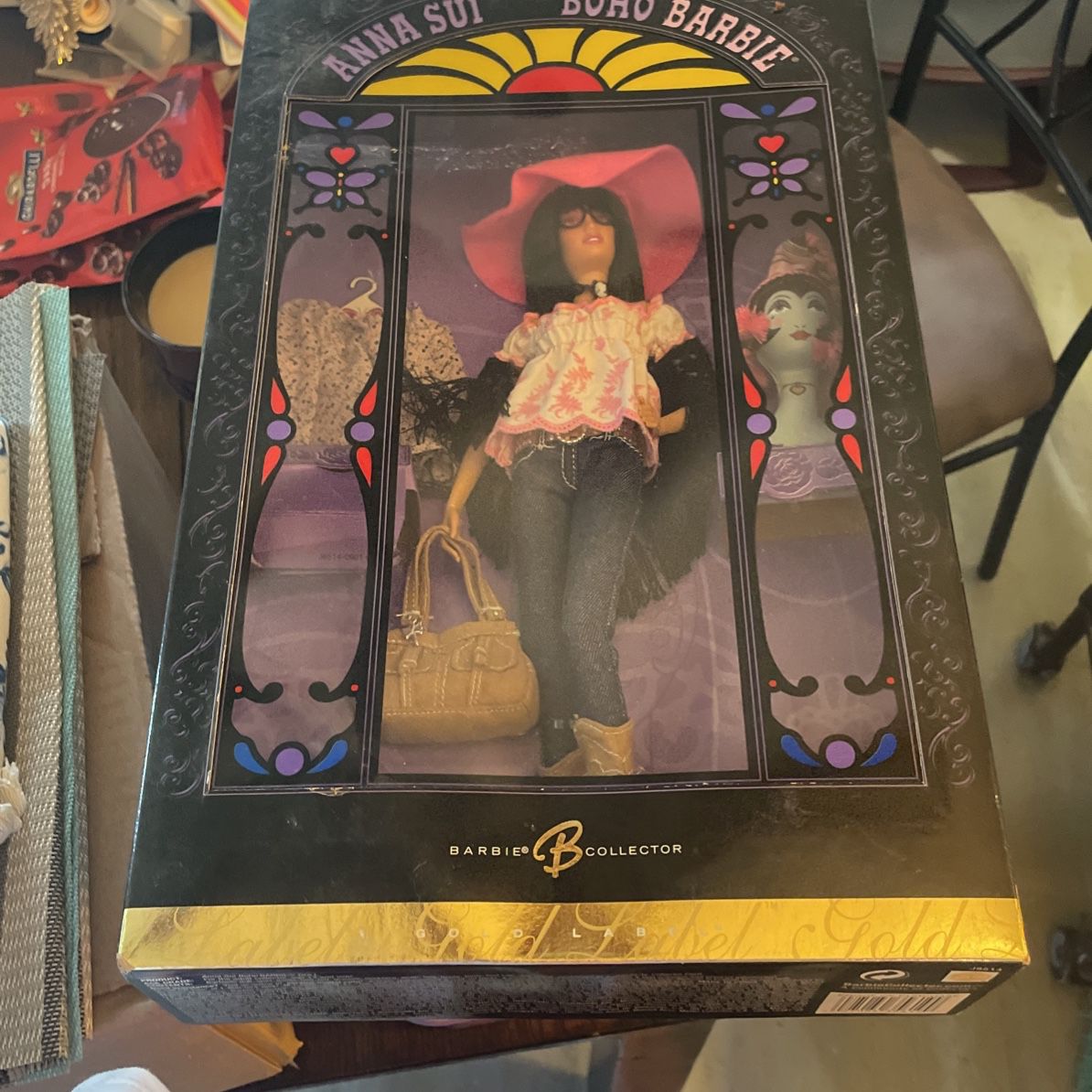 Gold Label Barbie Collector “Anna Sui Boho Barbie” for Sale in