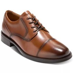 Cole Haan Bedford Cap Toe Oxford Shoes British Tan Size 8 M RETAIL $160