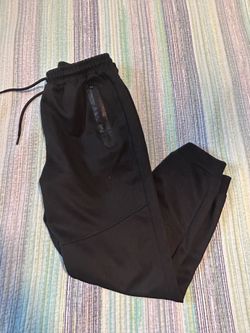 Kenneth Cole Men's Black Joggers Active Sweatpants Size Small