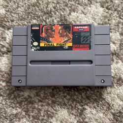 Final Fight For Super Nintendo