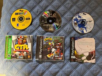 5 PlayStation Games + Demo Disc