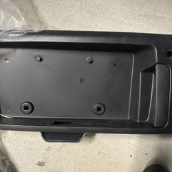 License Plate And Door Handle 