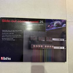 Red Sea Control Panel 25  Slide Out Aquarium Saltwater Fishtank