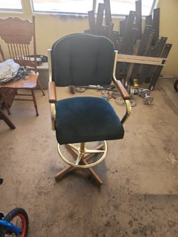 Green And Gold Chairs