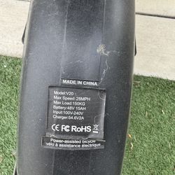 TAMOBYKE V20  ELECTRIC BIKE