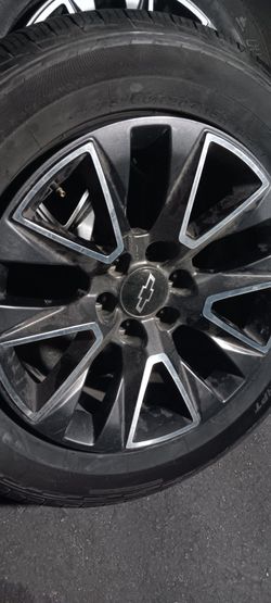 Chevy silverado oem 20 inch rims wheels