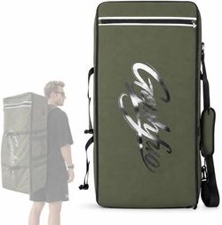 New bag only , Inflatable Stand Up Paddle Board Bag, 2-in-1 110L Large Capacity, Water Resistant SUP