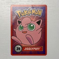 1998 Jigglypuff Pokemon Promo