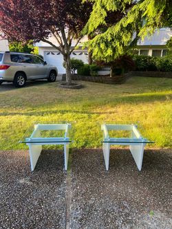 Glass SideTables Set