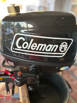 Coleman outboard engine