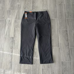 NWT Stormpack Women’s XXL 38x30 Grey Windproof Microfleece Lined Pants