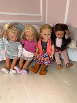 HUGE Our Generation 18" Doll Bundle - Everything Pictured Included! $490+ Retail Value - Selling as One Lot for $120