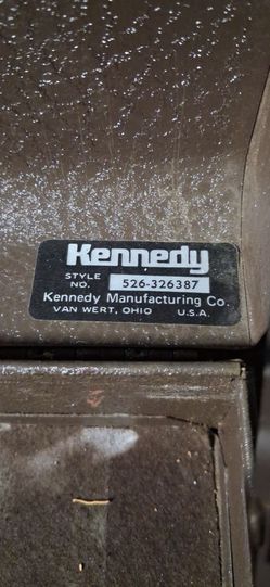 Vintage Kennedy Machinists Tool Chest 8 Drawer Toolbox