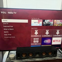 TCL 55S20 – 55″ 4K UHD HDR Roku Smart TV 