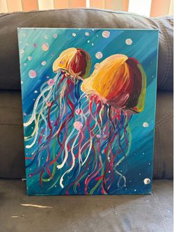 Painted Picture of Jellyfish